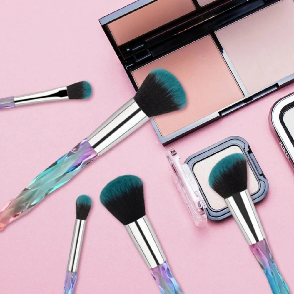 MYSTIC Topaz 10-piece Vegan Makeup Brush Set - Picture 6 of 9